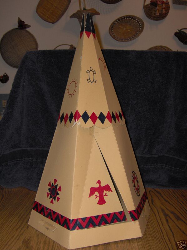 US Cardboard Tepee in Ft. Apache Set