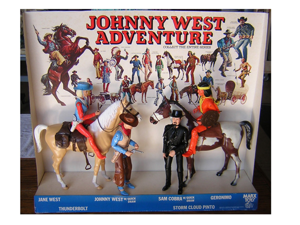 Johnny West Adventure (Small) Store Display