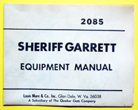 Sheriff Garrett Manual ver 1