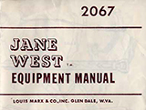 Jane West Equipment Manual - Version 1